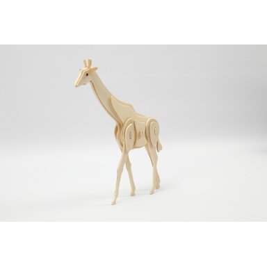 3 D medinis konstruktorius, ŽIRAFA 3 D medinis konstruktorius, ŽIRAFA