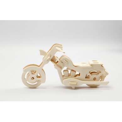 3 D medinis konstruktorius, MOTOCIKLAS 3 3 D medinis konstruktorius, MOTOCIKLAS 3