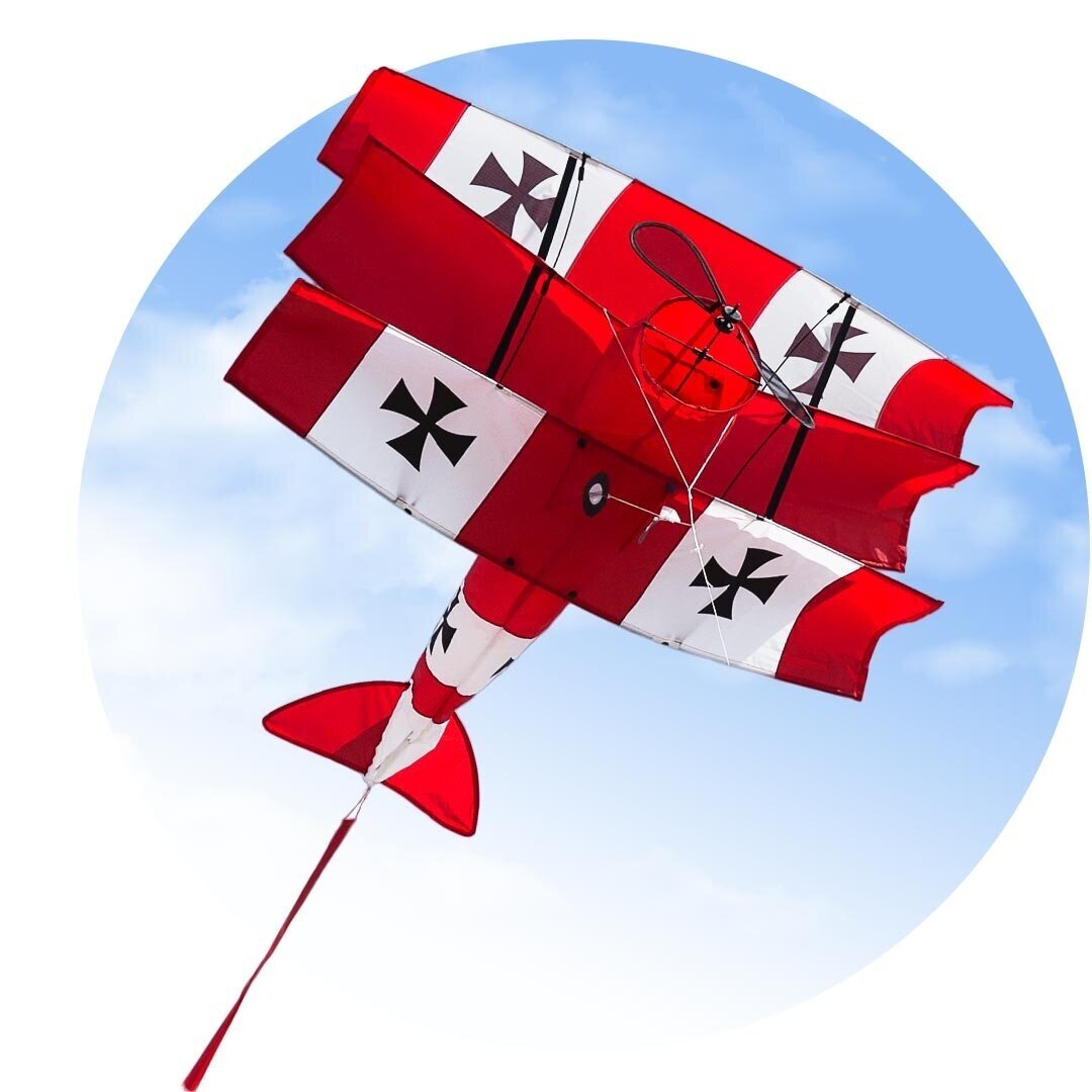 Aitvaras lėktuvas Red Baron Aitvaras lėktuvas Red Baron