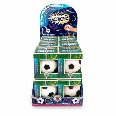 Antistresinis kamuoliukas Futbolas 6,8cm 2 Antistresinis kamuoliukas Futbolas 6,8cm 2