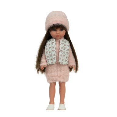 Arias lėlė mergaitė Carlota pūkuota suknele, 36 cm Arias lėlė mergaitė Carlota pūkuota suknele, 36 cm
