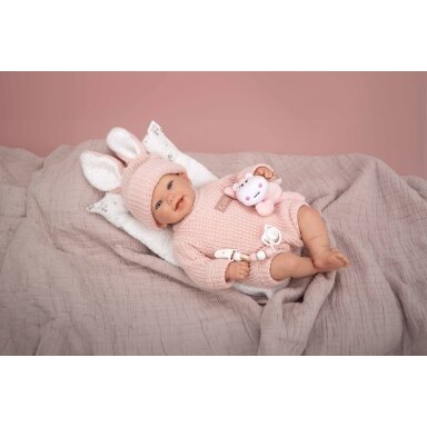 Arias Reborn lėlė kūdikėlis rožiniais rūbeliais, Lucia, 45 cm Arias Reborn lėlė kūdikėlis rožiniais rūbeliais, Lucia, 45 cm