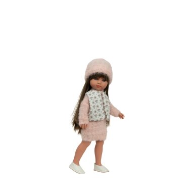 Arias lėlė mergaitė Carlota pūkuota suknele, 36 cm Arias lėlė mergaitė Carlota pūkuota suknele, 36 cm