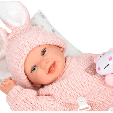 Arias Reborn lėlė kūdikėlis rožiniais rūbeliais, Lucia, 45 cm 1 Arias Reborn lėlė kūdikėlis rožiniais rūbeliais, Lucia, 45 cm 1