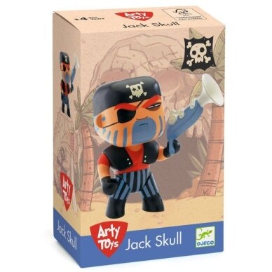 Arty Toys Piratai Džekas Kaukolė 1 Arty Toys Piratai Džekas Kaukolė 1