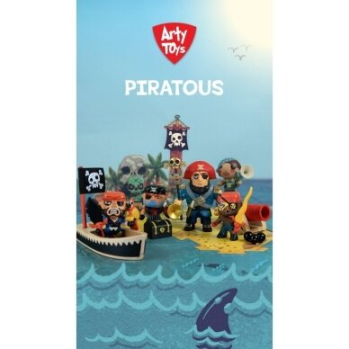 Arty Toys Piratai Džekas Kaukolė 2 Arty Toys Piratai Džekas Kaukolė 2
