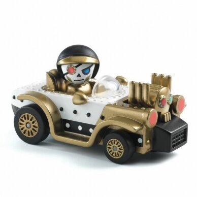 Automobilukas Crazy motors Motorinė kaukolė