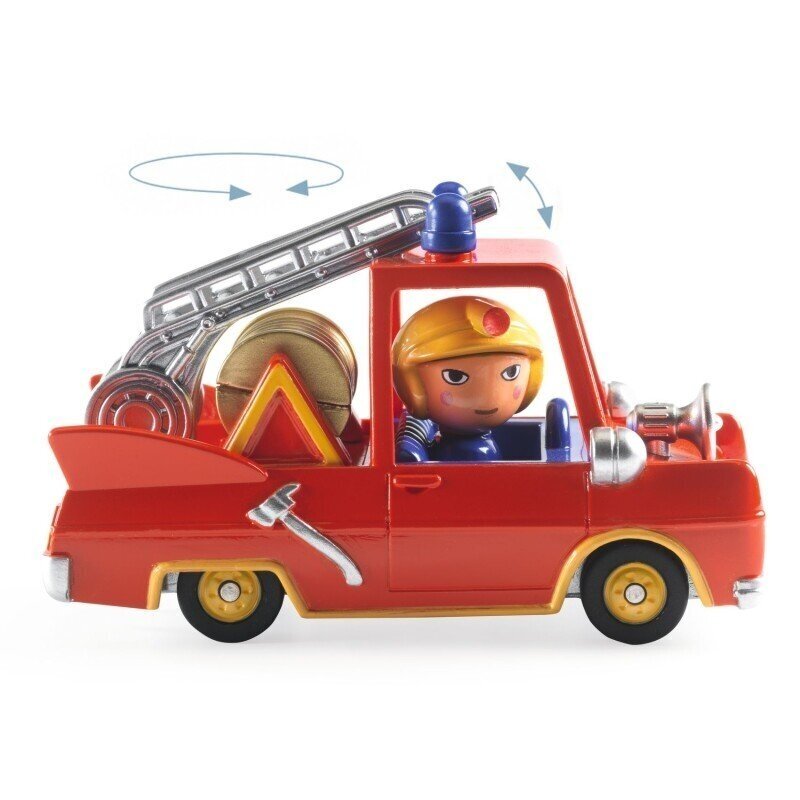 Automobilukas Crazy motors Mažoji ugniagesių mašina 2 Automobilukas Crazy motors Mažoji ugniagesių mašina 2