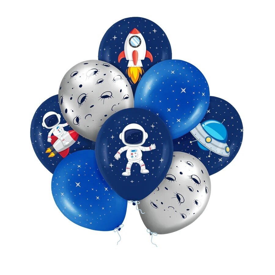 Balionų rinkinys Astronautai 8vnt