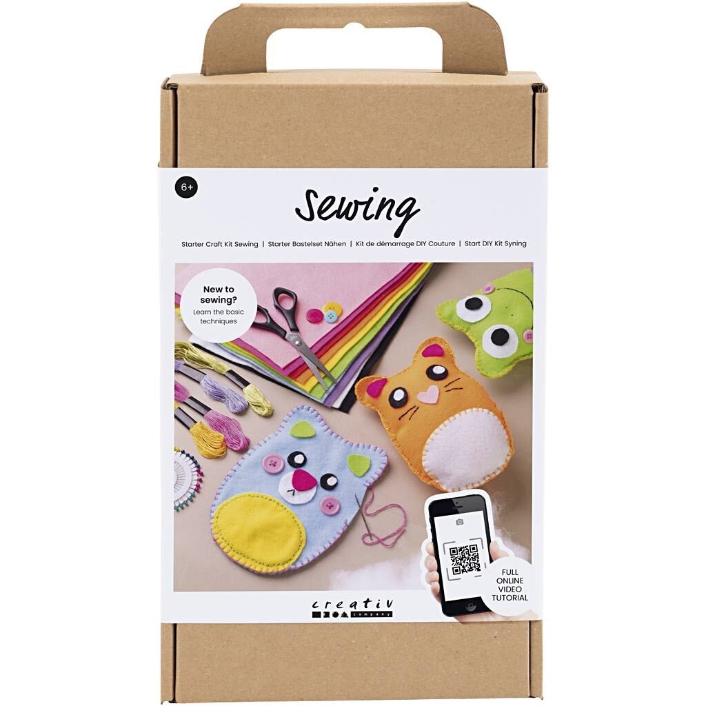 Creativ siuvimo rinkinys, meškiukai 1 Creativ siuvimo rinkinys, meškiukai 1