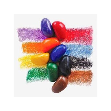 Crayon Rocks akmenuko formos kreidelės, 8 vnt mėlyname maišelyje Crayon Rocks akmenuko formos kreidelės, 8 vnt mėlyname maišelyje