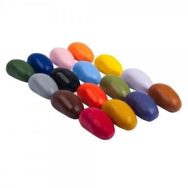 Crayon Rocks akmenuko formos kreidelės, 16 vnt Crayon Rocks akmenuko formos kreidelės, 16 vnt