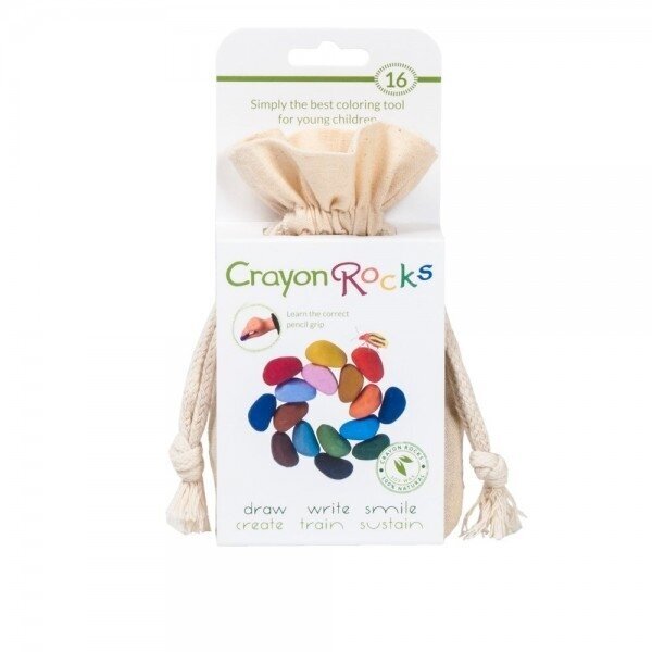 Crayon Rocks akmenuko formos kreidelės, 16 vnt Crayon Rocks akmenuko formos kreidelės, 16 vnt