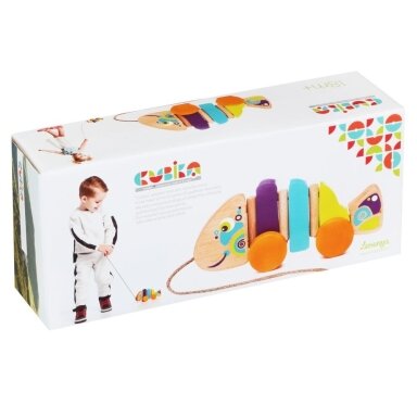 Cubika traukiamas žaislas "Žuvytė" Cubika traukiamas žaislas "Žuvytė"