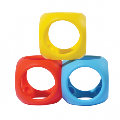 Daugiafunkcinių sensorinių žaislų-kramtukų rinkinys "Oibo" 2