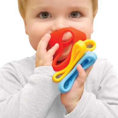 Daugiafunkcinių sensorinių žaislų-kramtukų rinkinys "Oibo" 4