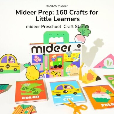 Mideer 4in1 Įgūdžių lavinimo rinkinys priešmokyklinukui Mideer 4in1 Įgūdžių lavinimo rinkinys priešmokyklinukui