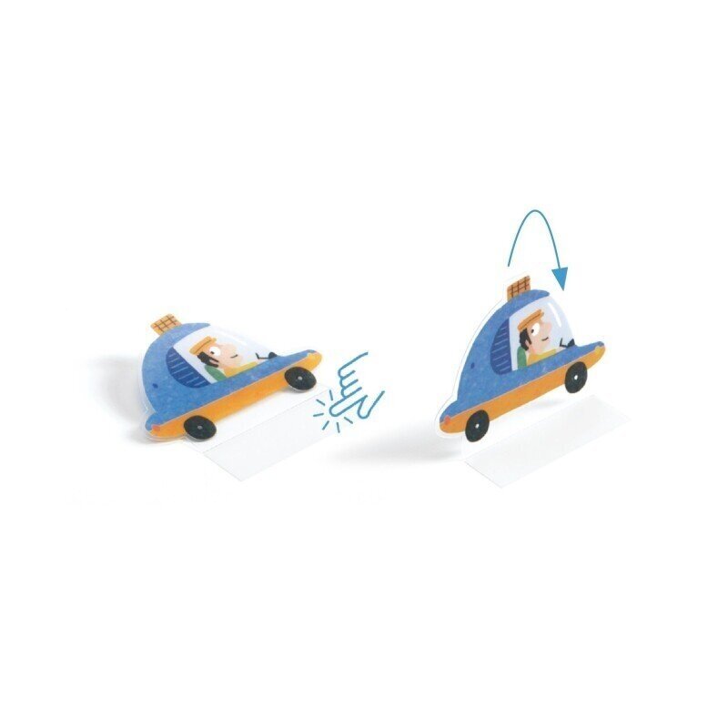 Daugkartiniai 3D lipdukai - Transporto priemonės 1 Daugkartiniai 3D lipdukai - Transporto priemonės 1