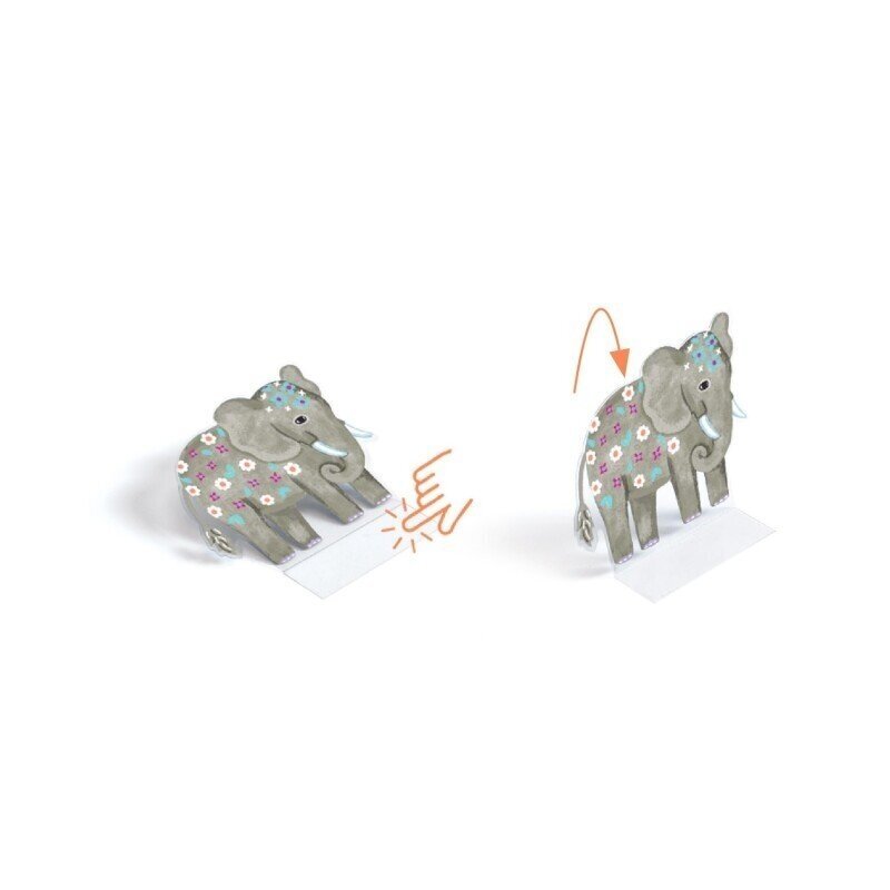 Daugkartiniai 3D lipdukai - Gyvūnai 1