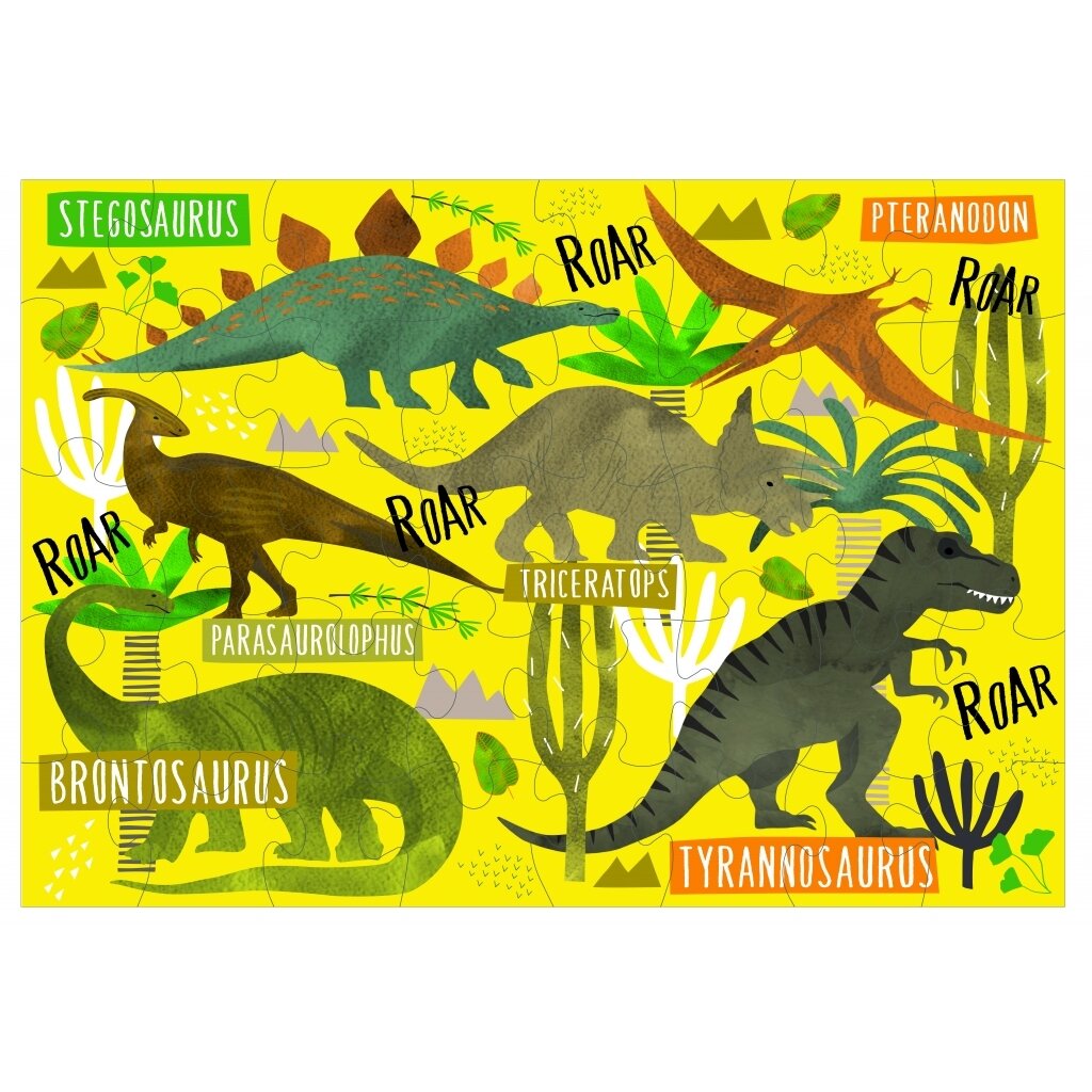 Dėlionė, Dinozauras, 40 det. 1 Dėlionė, Dinozauras, 40 det. 1