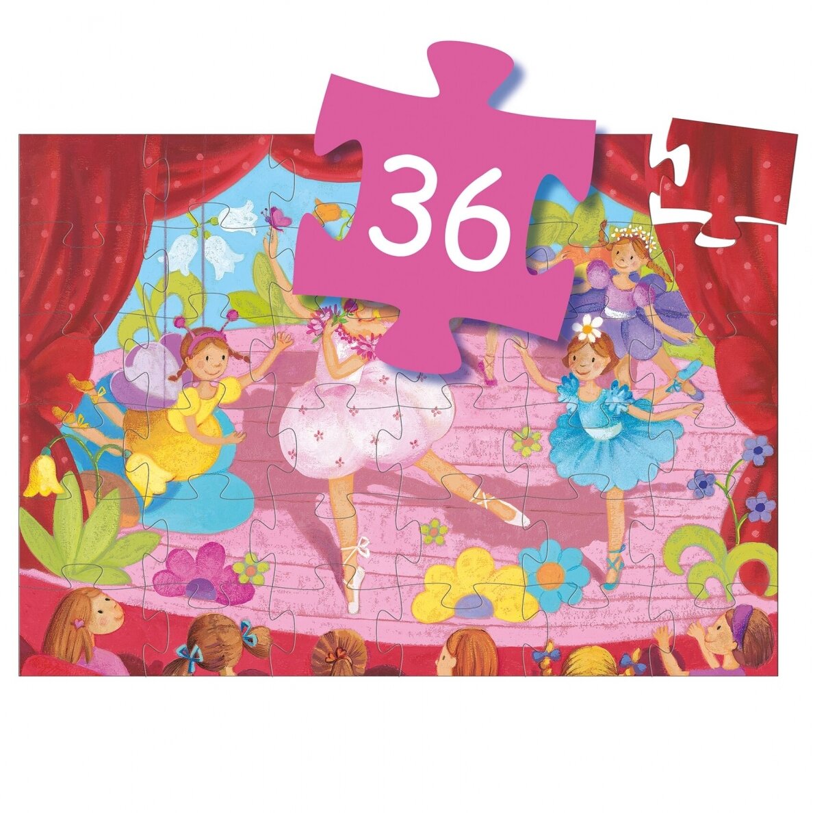 Dėlionė „Balerina“, 36 dalys 2 Dėlionė „Balerina“, 36 dalys 2