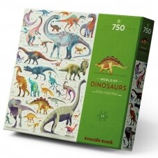 Dėlionė Dinozaurų pasaulis, 750 detalių