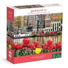Dėlionė "Gėlės Amsterdame", 1000 dalių