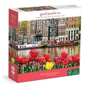 Dėlionė "Gėlės Amsterdame", 1000 dalių Dėlionė "Gėlės Amsterdame", 1000 dalių
