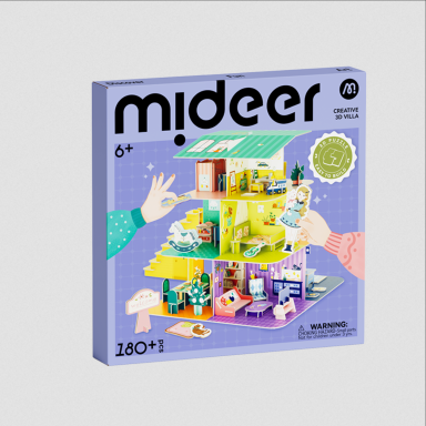 Lėlių namas - 3D dėlionė mideer