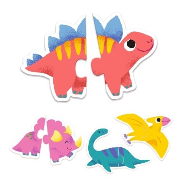 Dėlionė Dinozaurai Dėlionė Dinozaurai