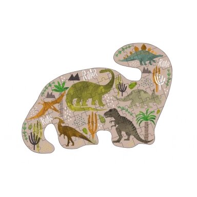 Dėlionė, Dinozaurai, 80 det. Dėlionė, Dinozaurai, 80 det.