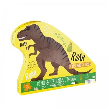 Dėlionė, Dinozauras, 40 det. Dėlionė, Dinozauras, 40 det.