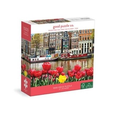 Dėlionė "Gėlės Amsterdame", 1000 dalių Dėlionė "Gėlės Amsterdame", 1000 dalių