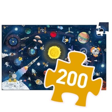 Dėlionė Kosmosas, 200 dalių Dėlionė Kosmosas, 200 dalių