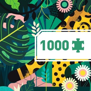Dėlionė „Leopardas“, 1000 dalių Dėlionė „Leopardas“, 1000 dalių