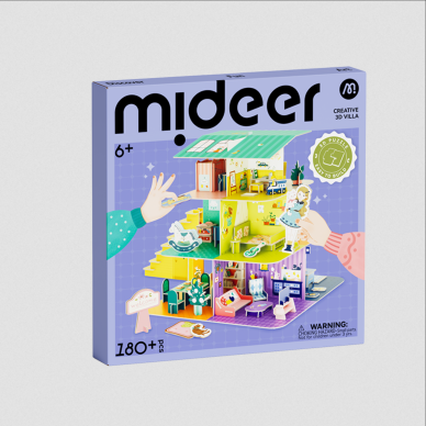 Lėlių namas - 3D dėlionė mideer Lėlių namas - 3D dėlionė mideer