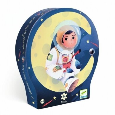 Dėlionė Astronautas mėnulyje 36 dalių Dėlionė Astronautas mėnulyje 36 dalių
