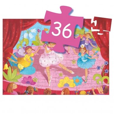 Dėlionė „Balerina“, 36 dalys 2 Dėlionė „Balerina“, 36 dalys 2