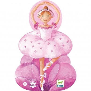 Dėlionė „Balerina“, 36 dalys 4 Dėlionė „Balerina“, 36 dalys 4