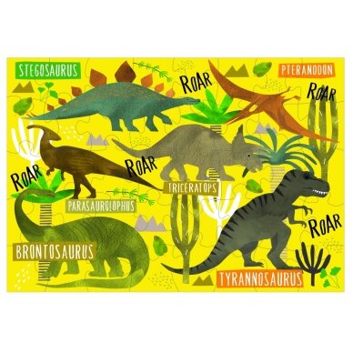 Dėlionė, Dinozauras, 40 det. 1 Dėlionė, Dinozauras, 40 det. 1