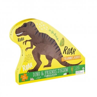 Dėlionė, Dinozauras, 40 det. Dėlionė, Dinozauras, 40 det.