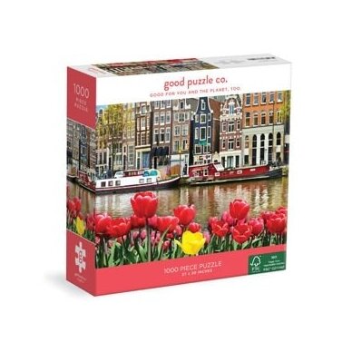 Dėlionė "Gėlės Amsterdame", 1000 dalių Dėlionė "Gėlės Amsterdame", 1000 dalių
