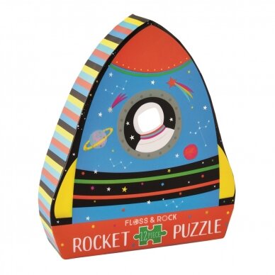 Dėlionė, Raketa, 12 det. Dėlionė, Raketa, 12 det.