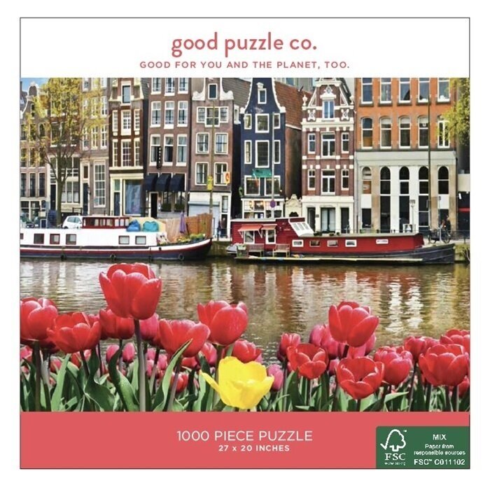 Dėlionė "Gėlės Amsterdame", 1000 dalių 1 Dėlionė "Gėlės Amsterdame", 1000 dalių 1
