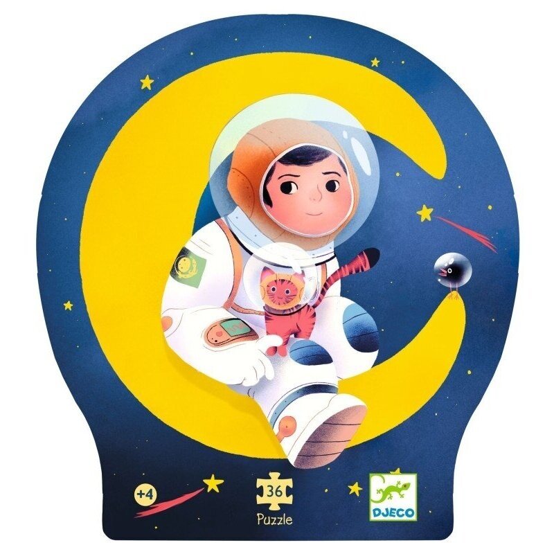 Dėlionė Astronautas mėnulyje 36 dalių 3 Dėlionė Astronautas mėnulyje 36 dalių 3