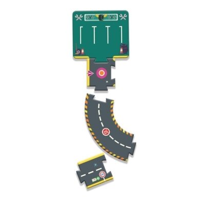 Didelė dėlionė Crazy Motors Miesto keliai 6
