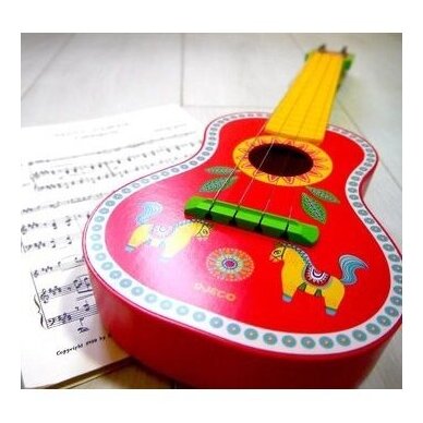 Muzikinis instrumentas ukulelė „Djeco“ Muzikinis instrumentas ukulelė „Djeco“