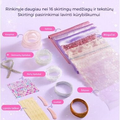 Drabužių dizaino kūrybinės dirbtuvės Princesės spinta 6