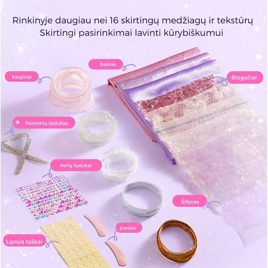 Drabužių dizaino kūrybinės dirbtuvės Princesės spinta 6