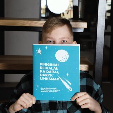Edukacinė knygelė-užrašinė „Piniginiai reikalai: ką darai, daryk linksmai!“ 2 Edukacinė knygelė-užrašinė „Piniginiai reikalai: ką darai, daryk linksmai!“ 2